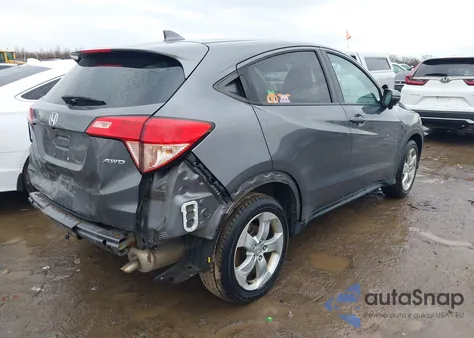2016 Honda Hr-V Ex из США, поврежденный, VIN 3CZRU6H59GM708439